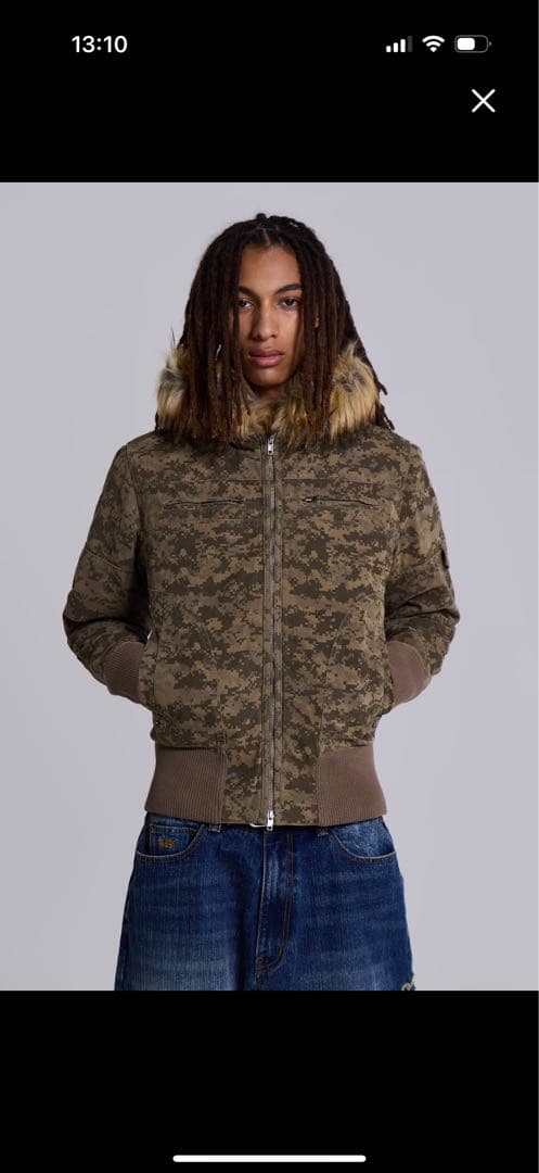 ジャケット・アウター JADED LONDON Digi Camo Marshal Jacket
