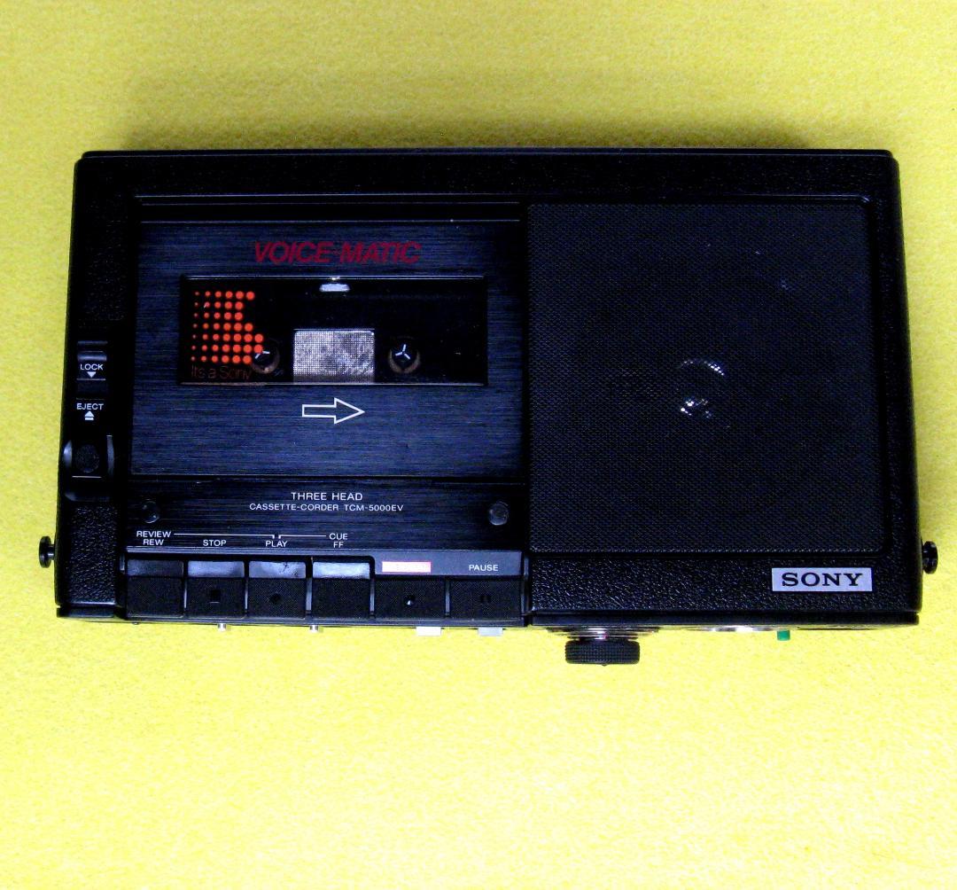 SONY TCM-5000EV カセットプレーヤー整備品