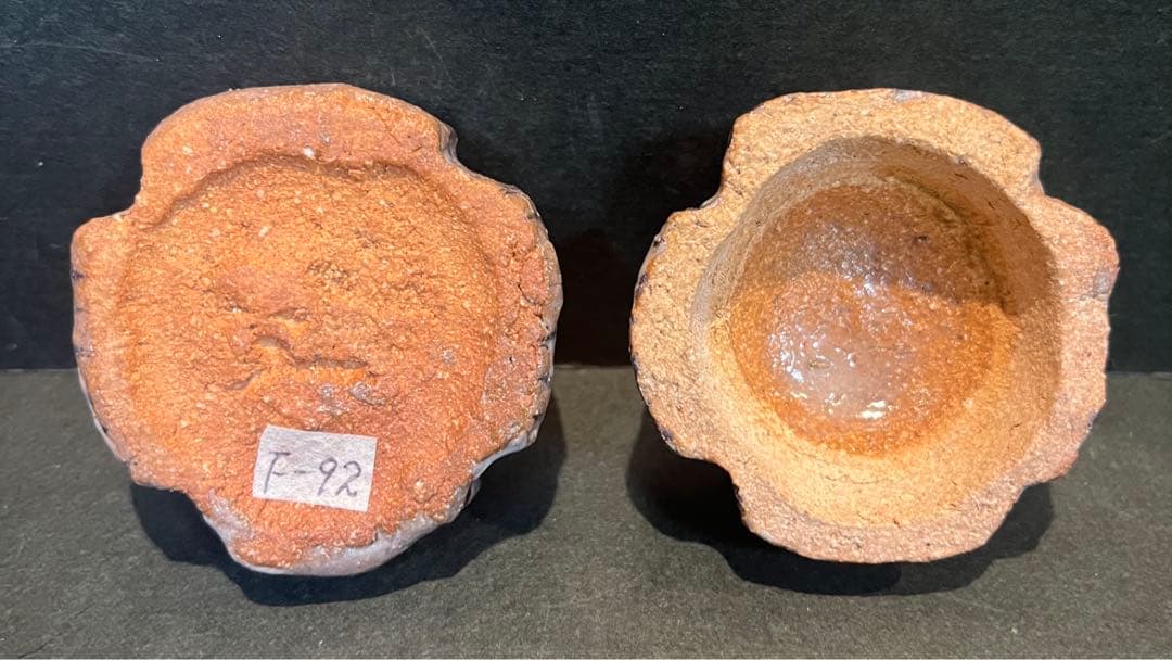 未使用　中里重利　絵唐津香合　共箱あり　百貨店購入　中里太郎右衛門