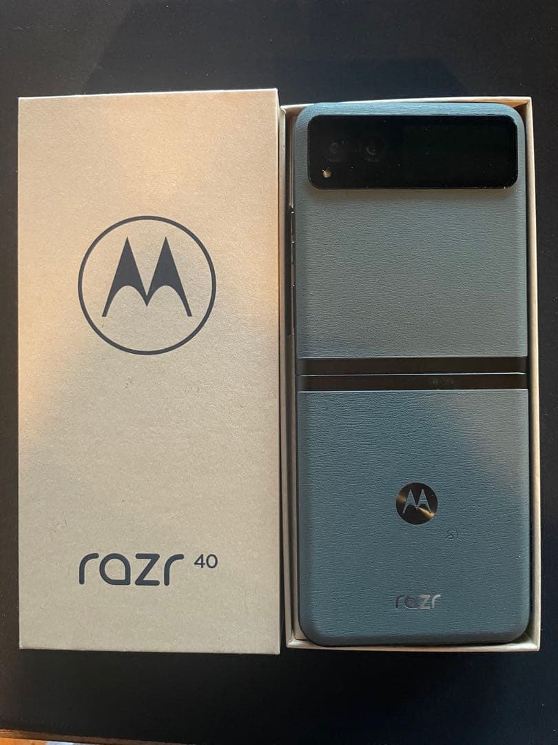 motorola razr40 セージグリーン