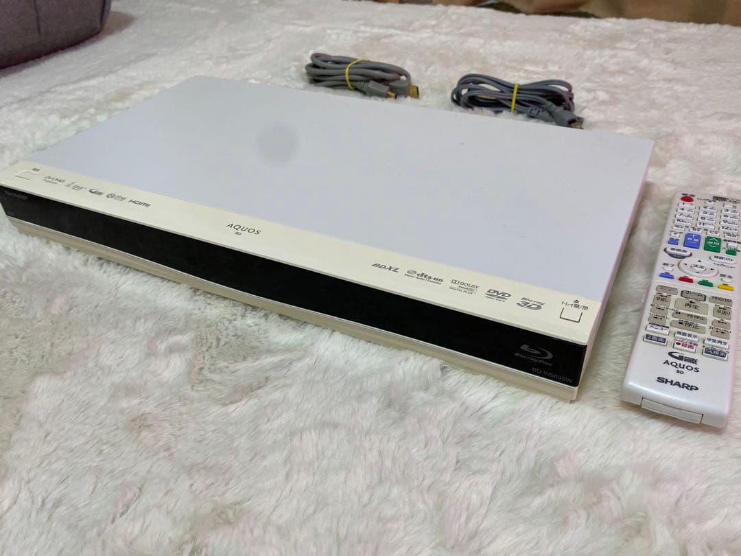 シャープ　AQUOS ブルーレイディスクレコーダー
