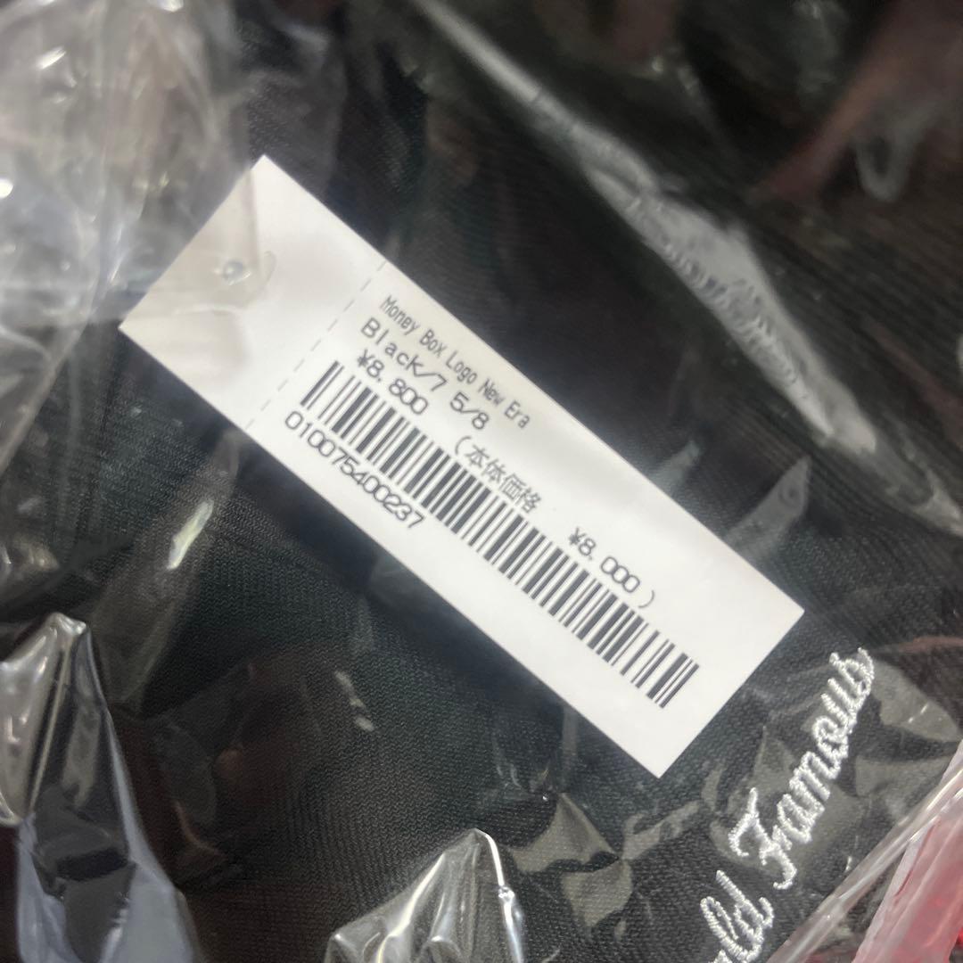 supreme キャップ　ドル札パッチ　7 5/8 59FIFTY