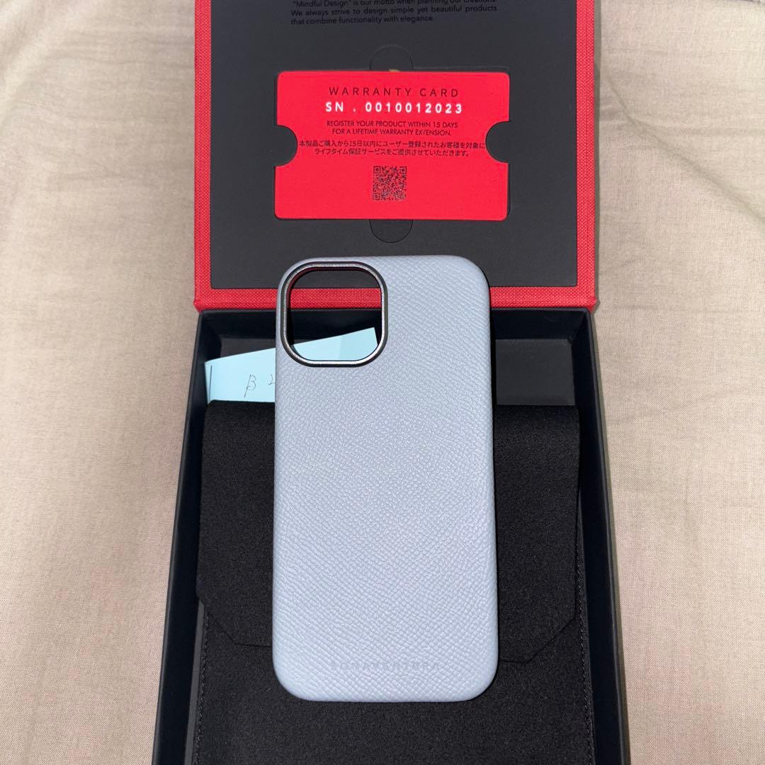 BONAVENTUREボナベンチュラiPhone15用ケース ブルーリン　新品