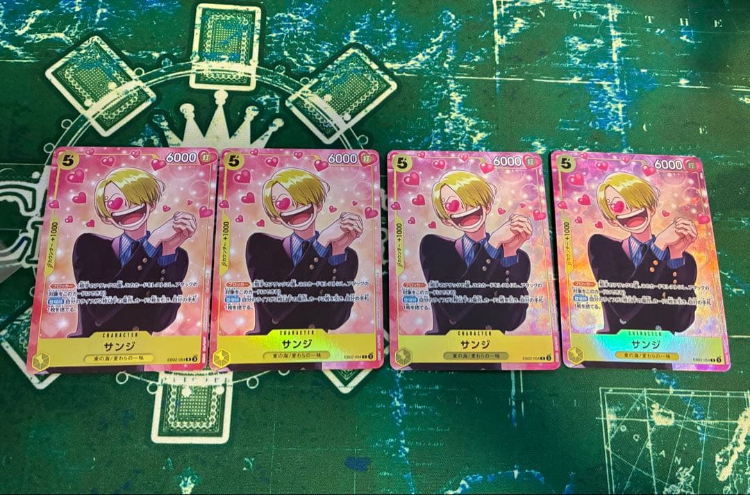 ワンピースカード　サンジ プロモーションパックEX vol.3 4枚