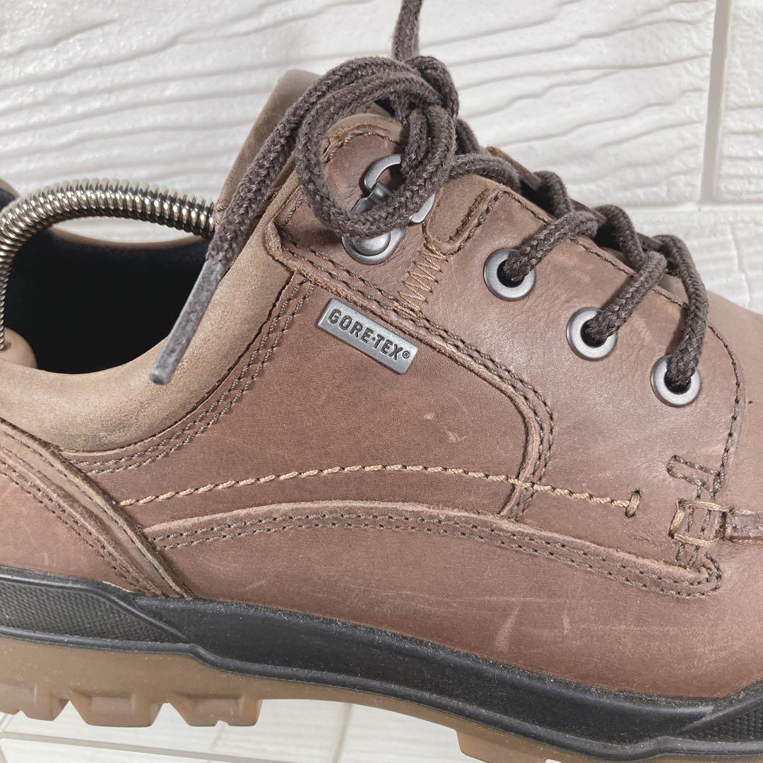 【未使用級】　ecco エコー　ゴアテックス　レザー　シューズ　26㎝