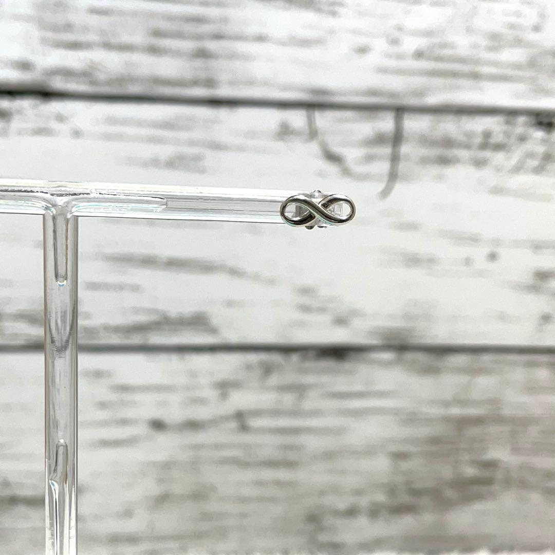 【極美品】ティファニー　インフィニティピアス片耳　メンズ/レディース　巾着袋付属