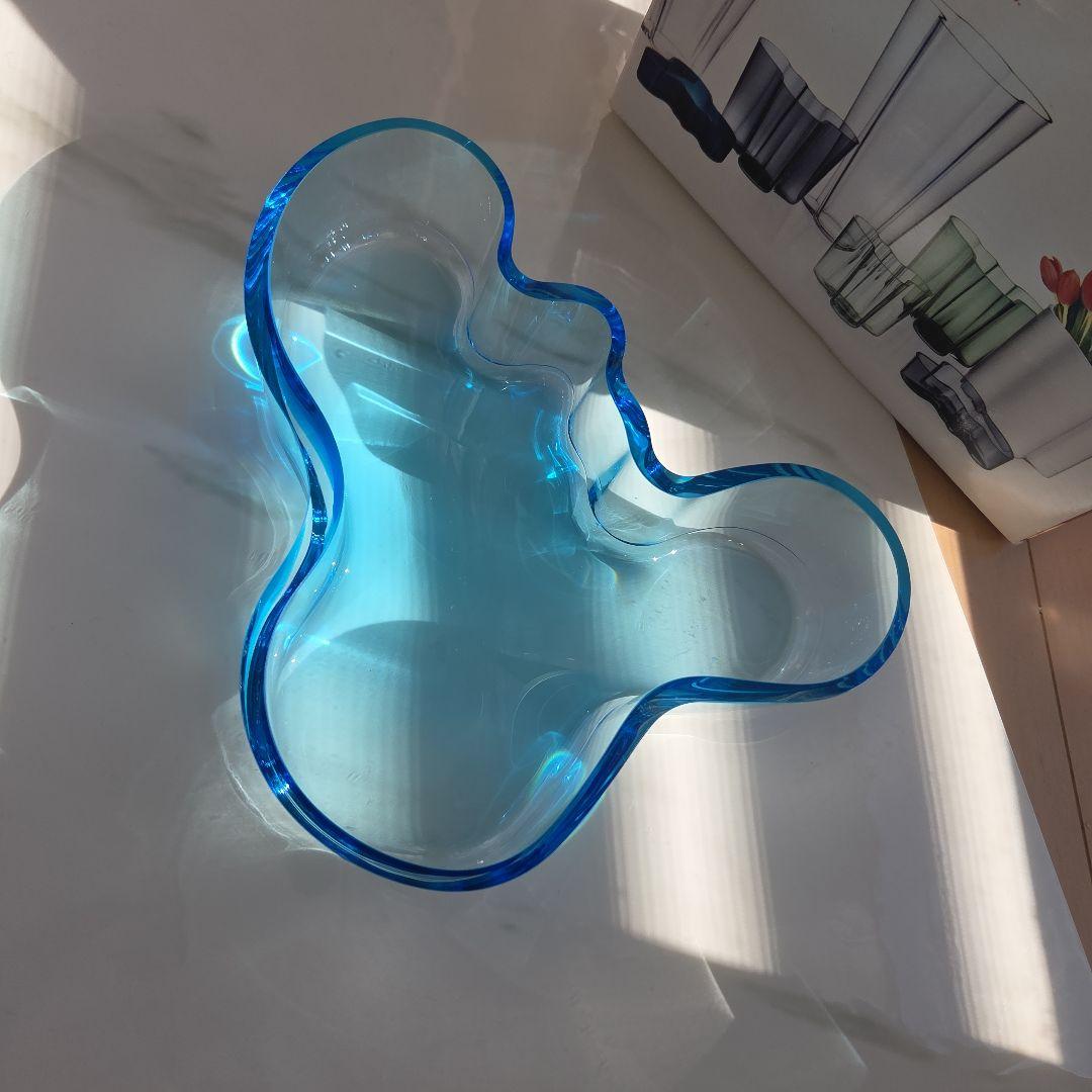 イッタラ　ラグーンブルー　アアルトボウル　50mm × 195mm