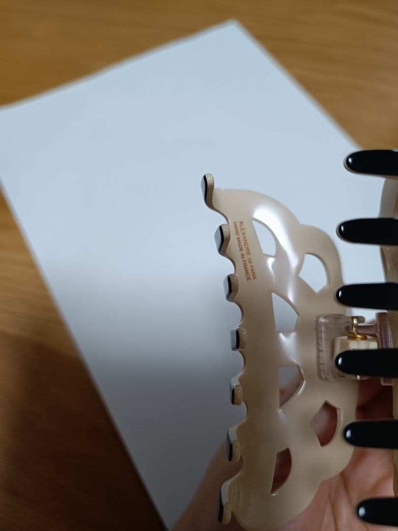 ALEXANDRE DE PARIS ヘアクリップ 中型