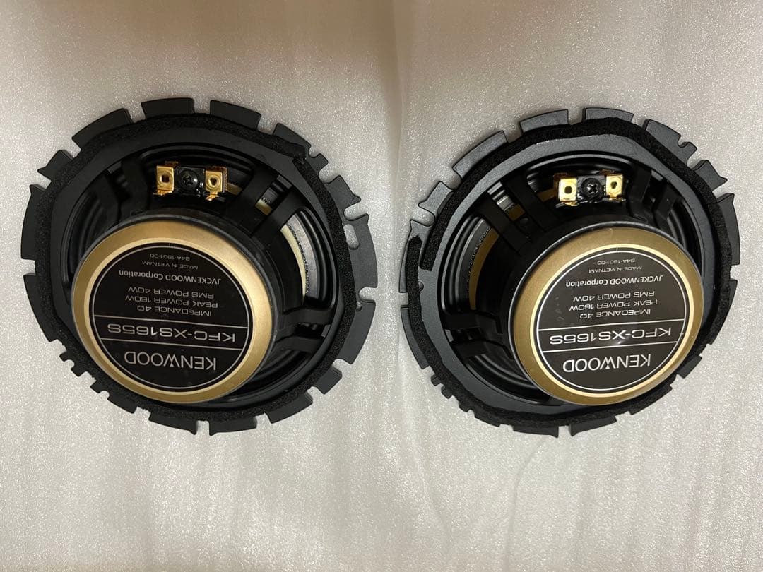 【注:付属品欠品】KENWOOD KFC-XS165S スピーカー