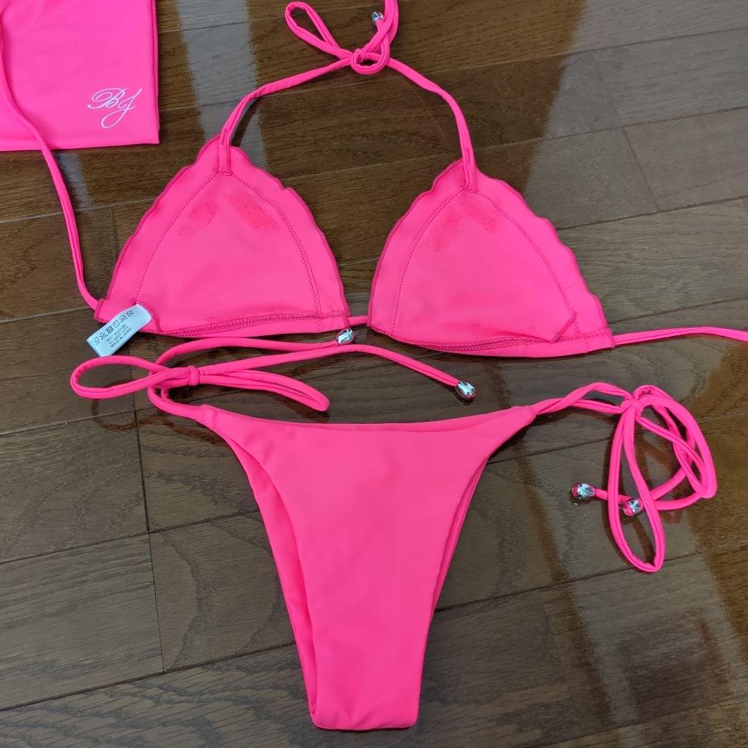 ベストボディジャパン公式決勝用ビキニ ピンク　　Sサイズ 日本製