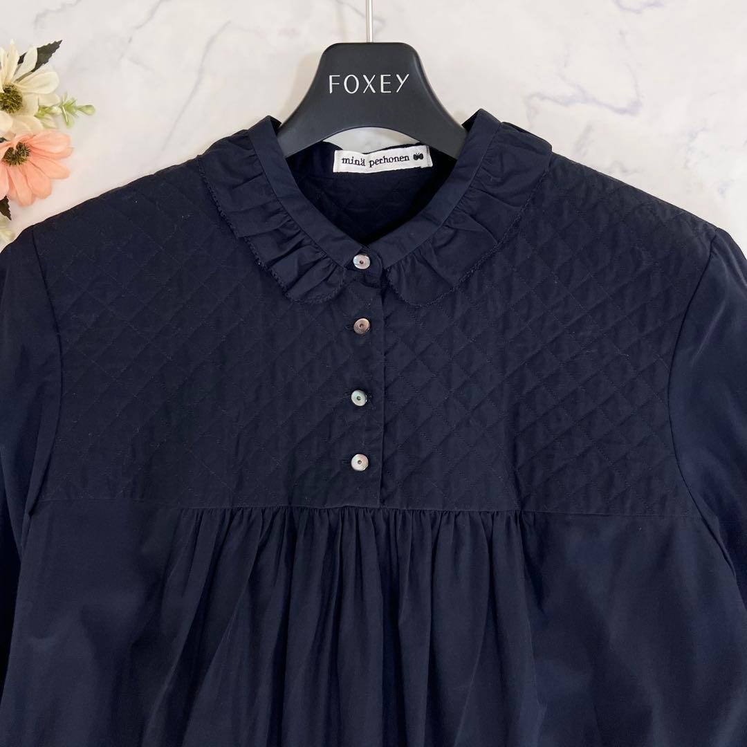 mina perhonen rosee キルティング シャツ ブラウス