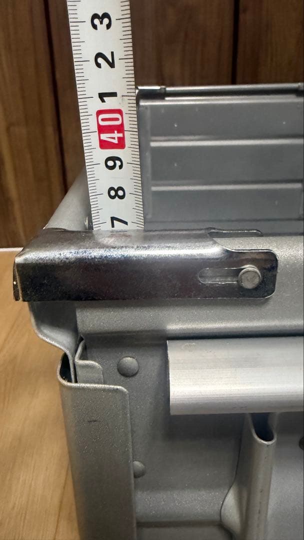 アルミコンテナ　折り畳み　レア