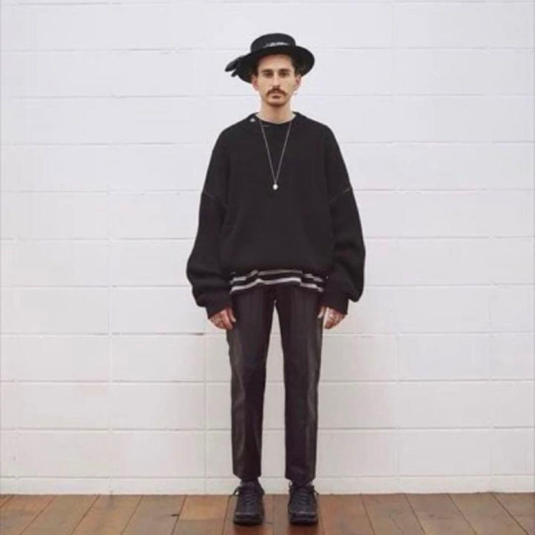 やまち　UNUSED レザートラックパンツ UW0647 サイズ1