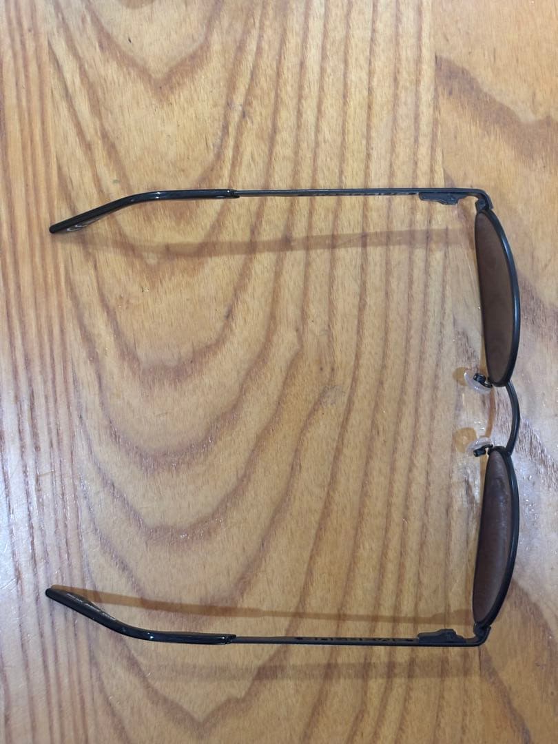 SUPREME ブラック オーバル サングラス