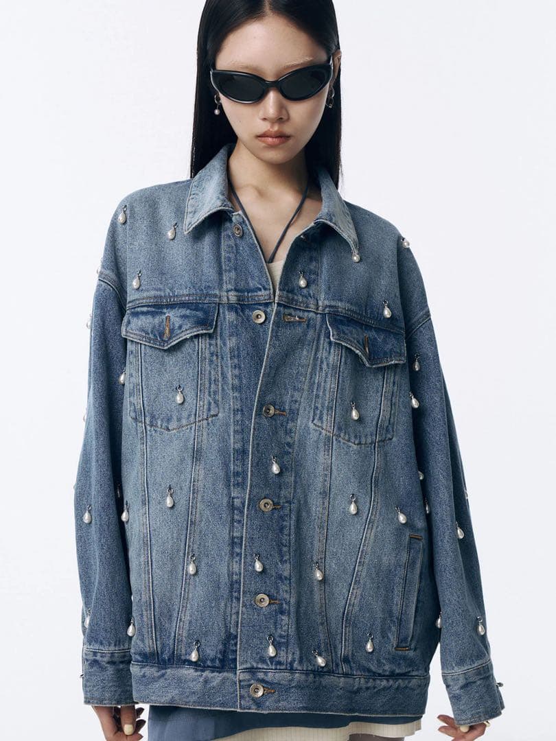 ジョゼムーン　josemoon パールデニムジャケット