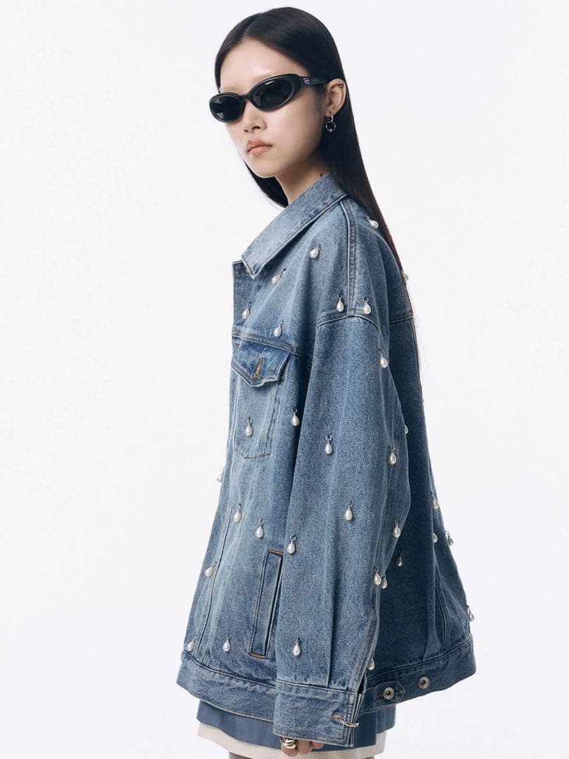 ジョゼムーン　josemoon パールデニムジャケット