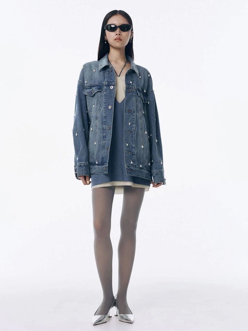 ジョゼムーン　josemoon パールデニムジャケット