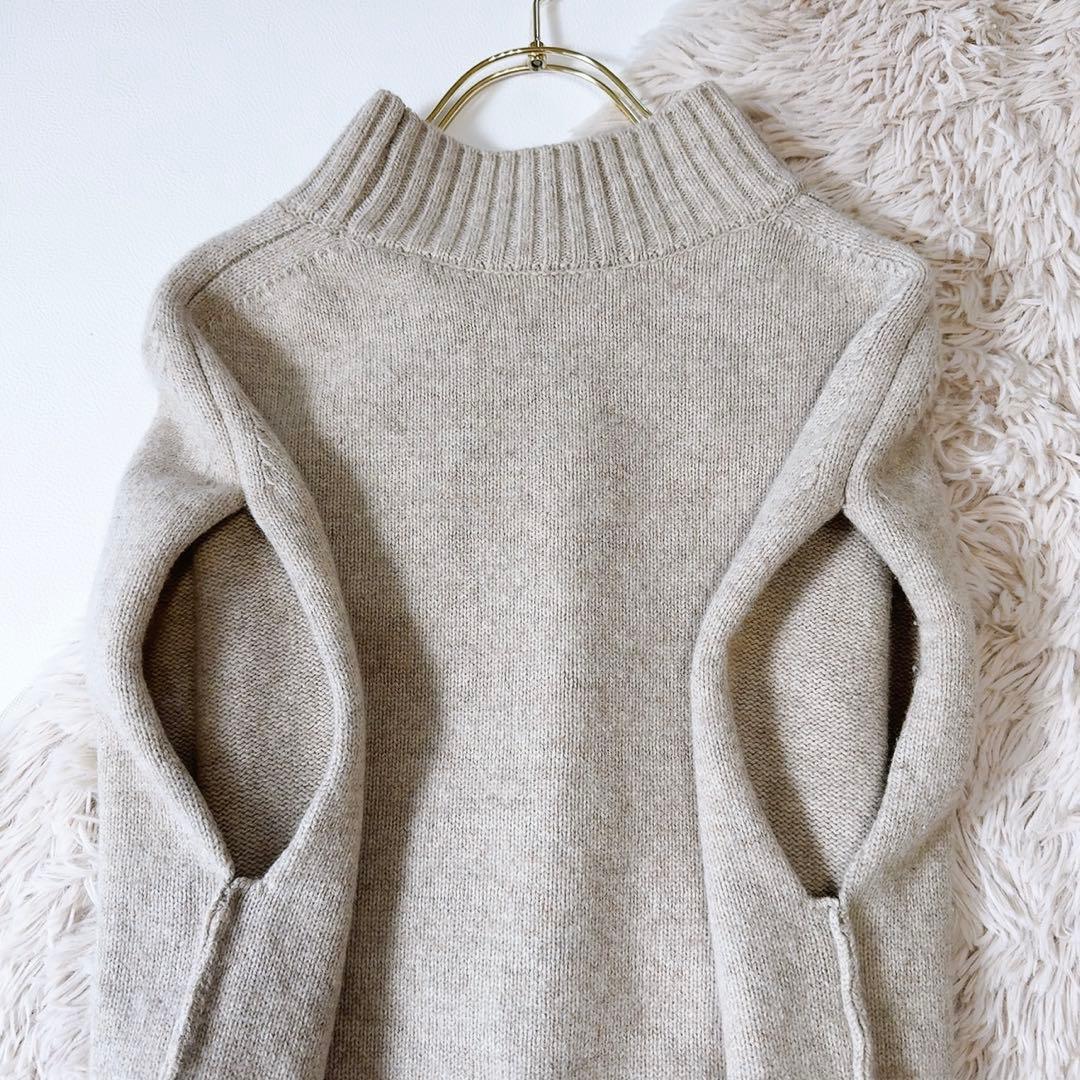 未使用級ꕥ北欧暮らしの道具店 あったかウールニットベスト いつものコーデが広がる