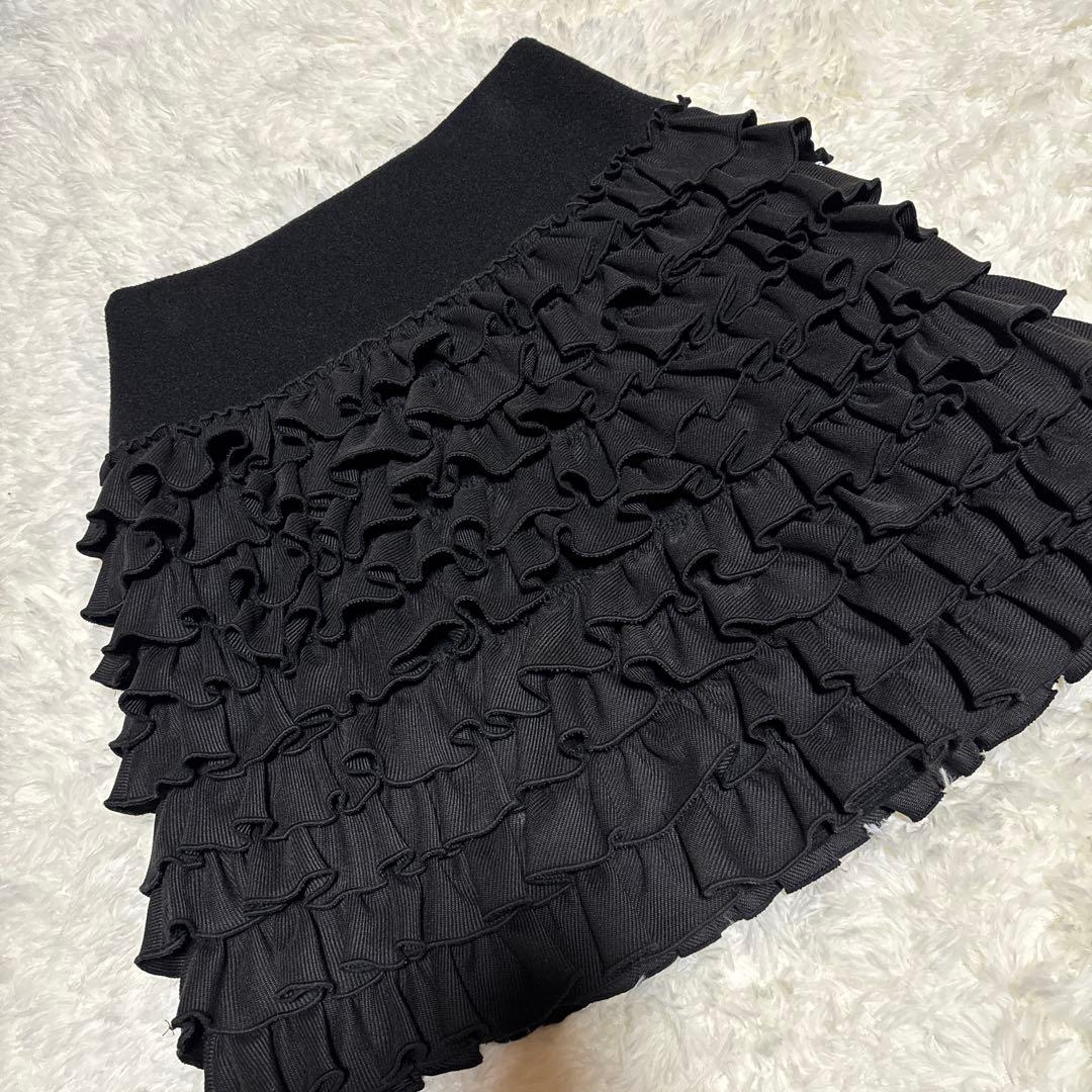 新品 RosyMonster ロージーモンスター パインコーンスカート ブラック