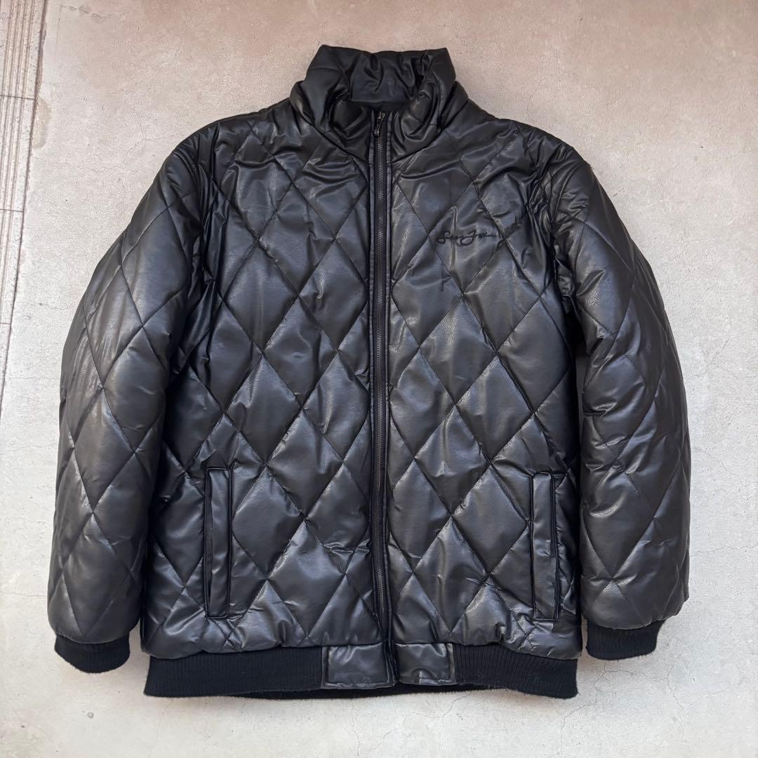 sean john ショーンジョン レザージャケット キルティング b系