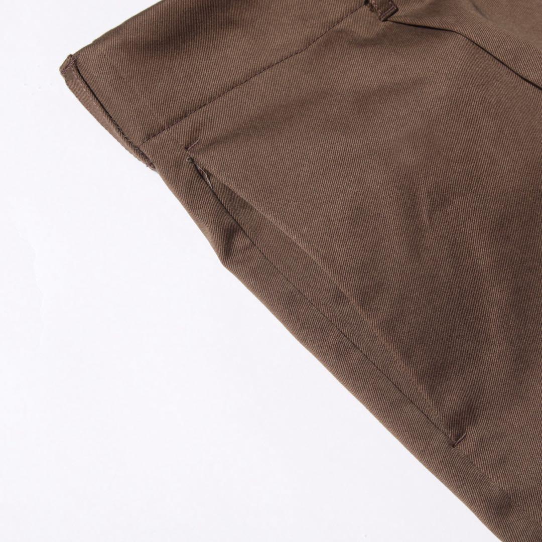 【美品】AURALEE オーラリー メンズ チノ テーパードパンツ 4