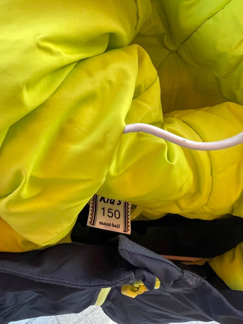 mont-bell パウダー パーカ Kid's 150 ドライテック パンツ