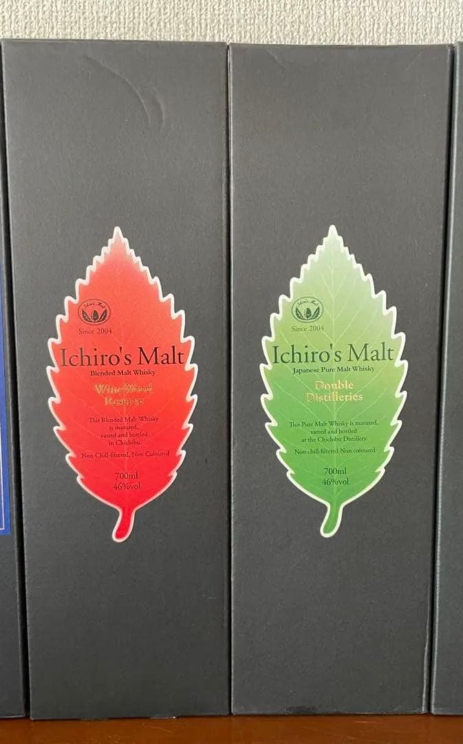 イチローズモルトダブルディスティラリーズ、ワインウッドリザーブ2本セット