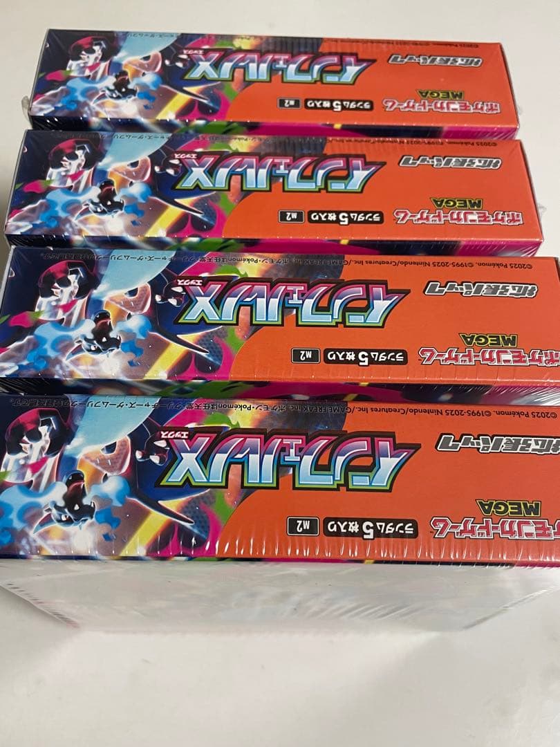 ポケモンカード インフェルノX 4BOX シュリンク付き