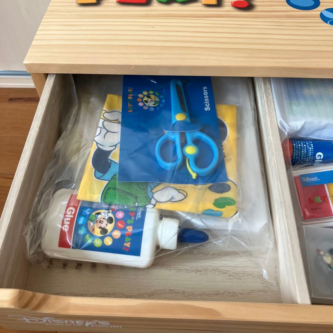 ディズニー英語システム　レッツプレイセット　LET’SPLAY! お道具箱