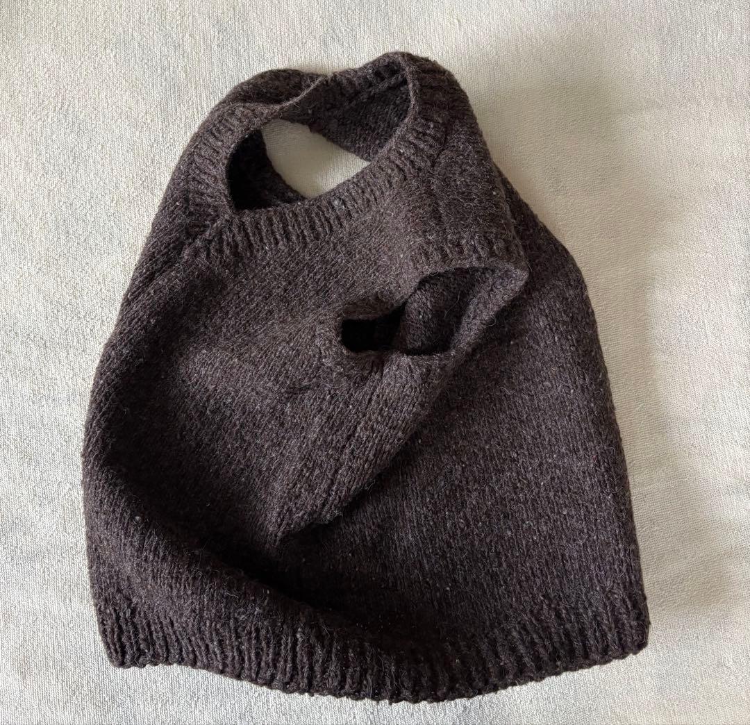 最終お値下げ‼️えみおわす　ヒマラヤウール手仕事ベスト