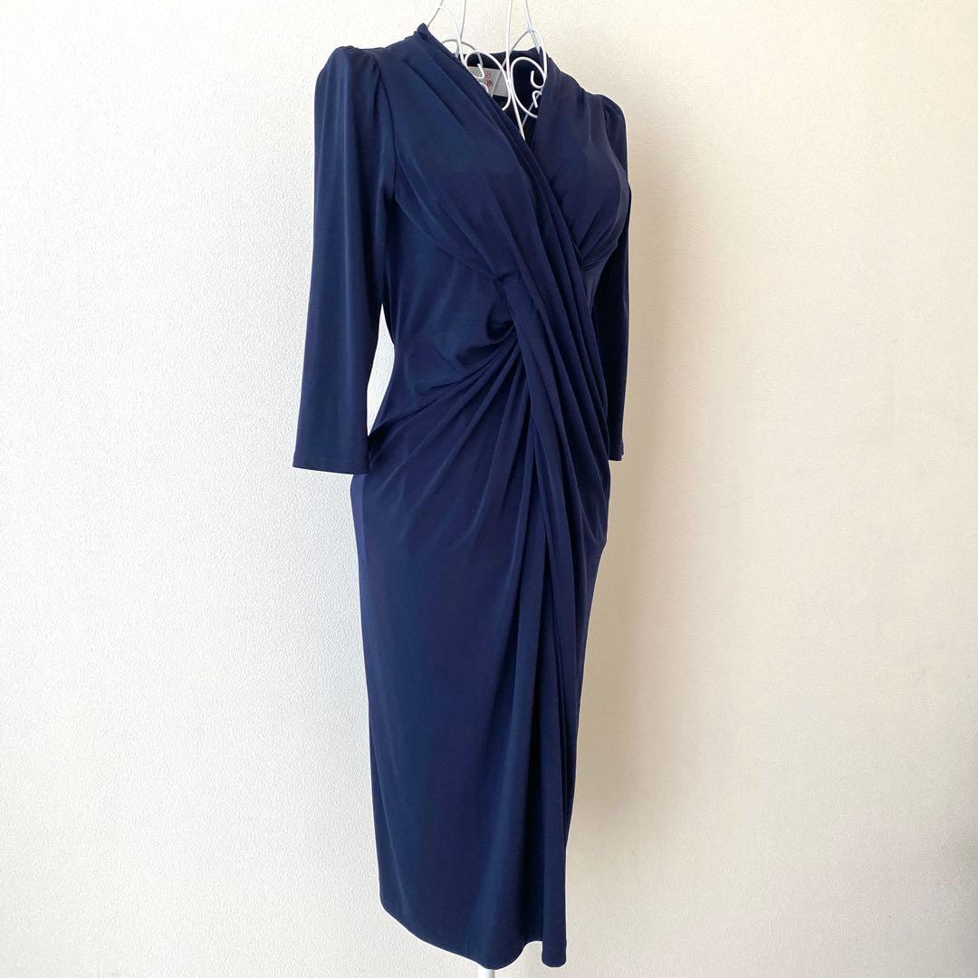 kay me ケイミー　ヴィーナス　カシュクール　ワンピース　濃紺　サイズ7