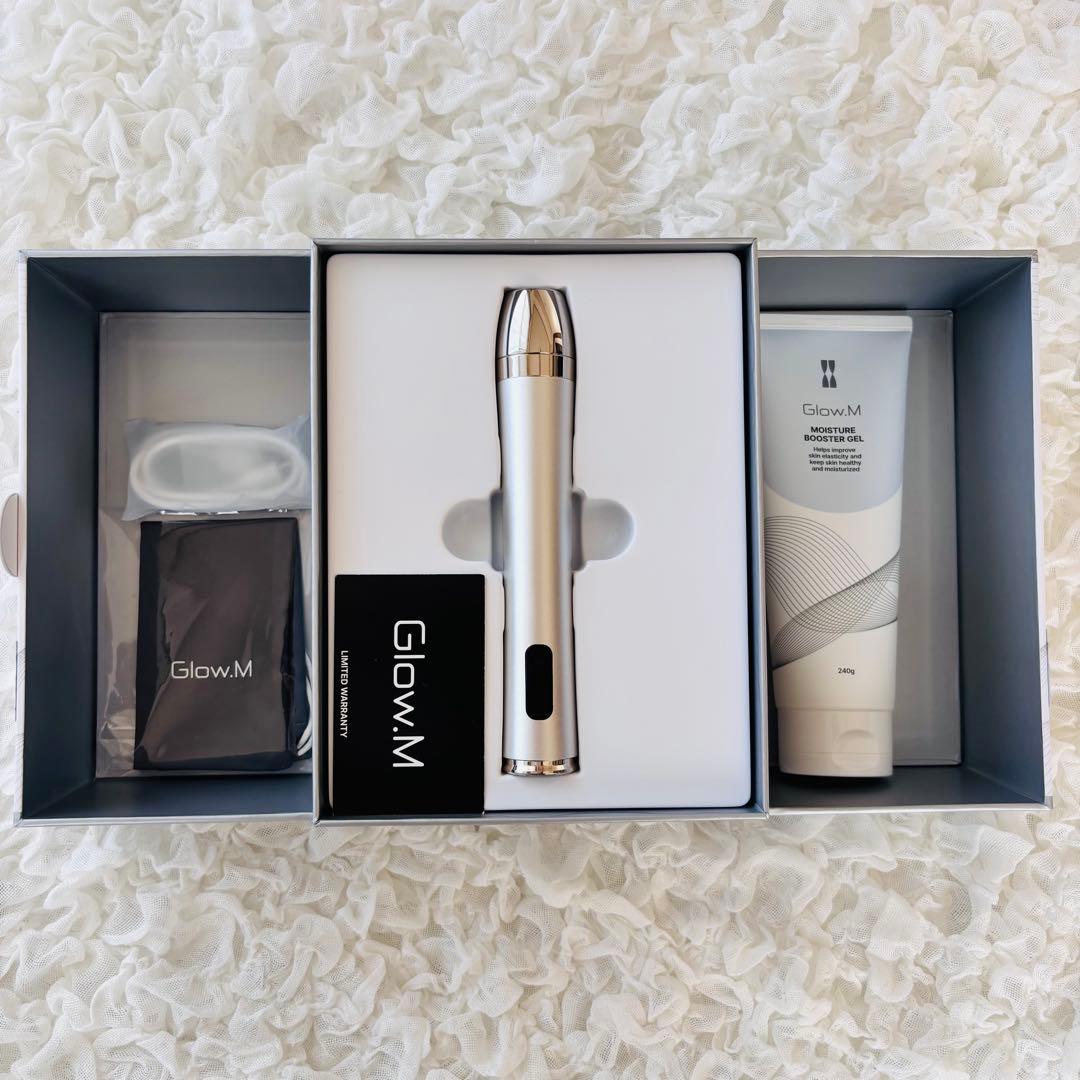 エイミー様へ【美品】グローエGlow.M 美顔器 ブースターソニック本体&ジェル