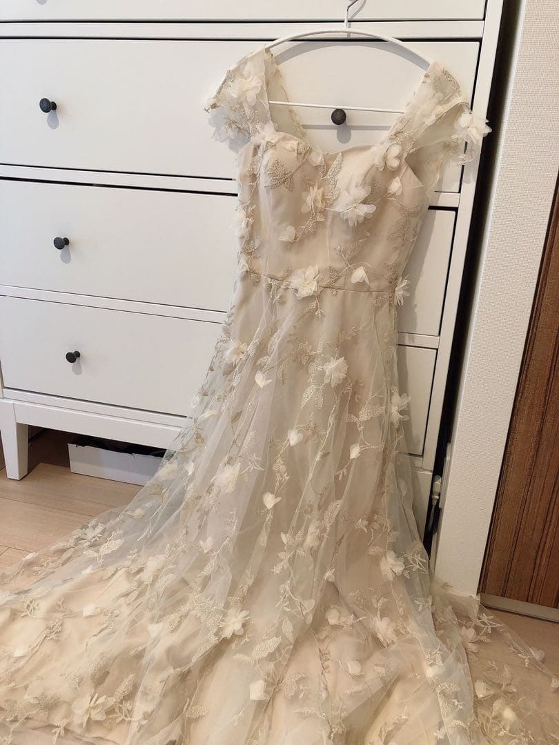 ドレスプロダクション w245 ウエディングドレス 前撮りドレス