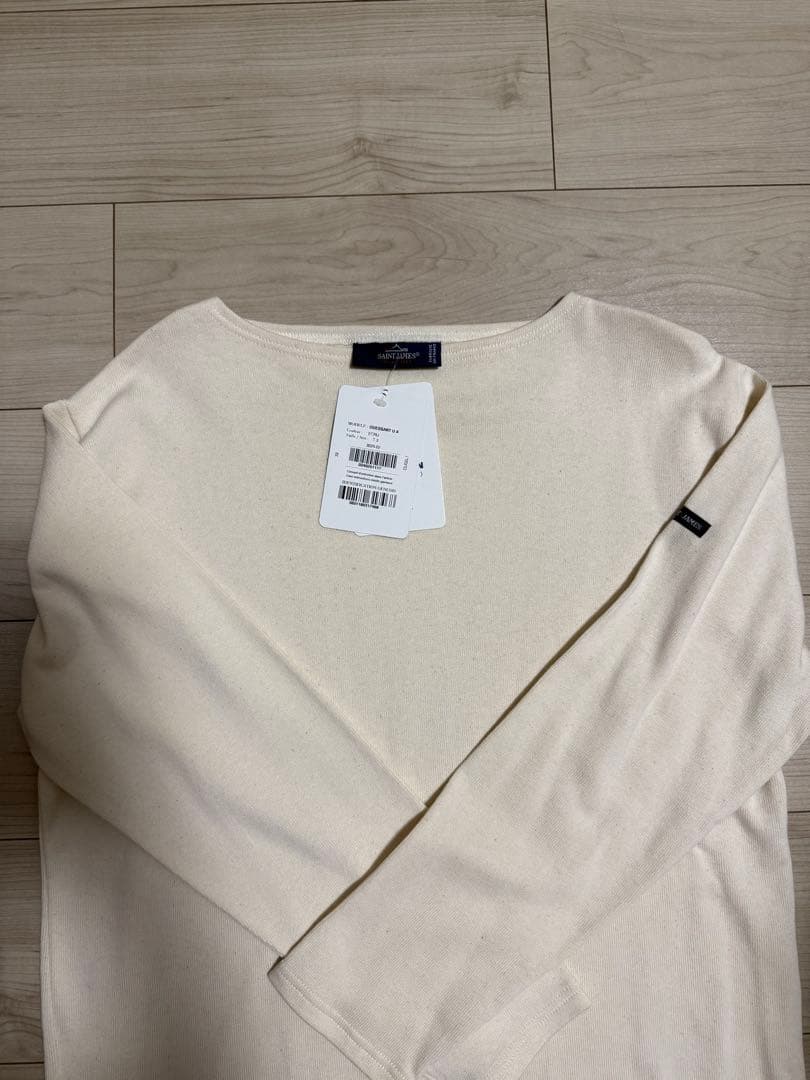 セントジェームス　クリーム色 長袖カットソー.