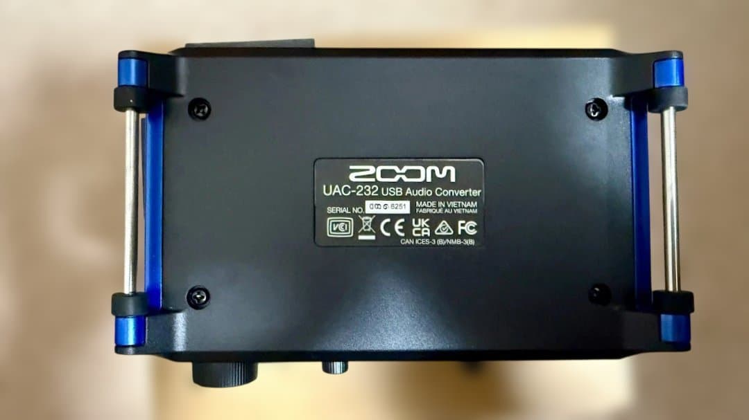 ZOOM UAC-232 USB-C オーディオインターフェース　使用少