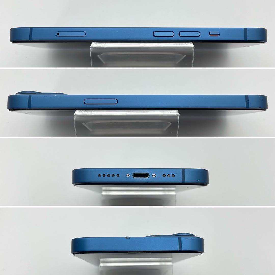 iPhone 13 128GB バッテリー新品100% ブルー SIMフリー