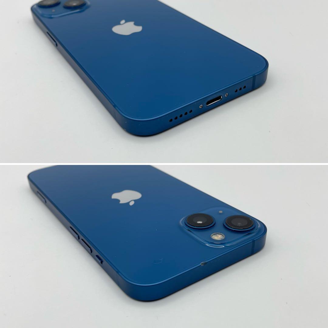 iPhone 13 128GB バッテリー新品100% ブルー SIMフリー