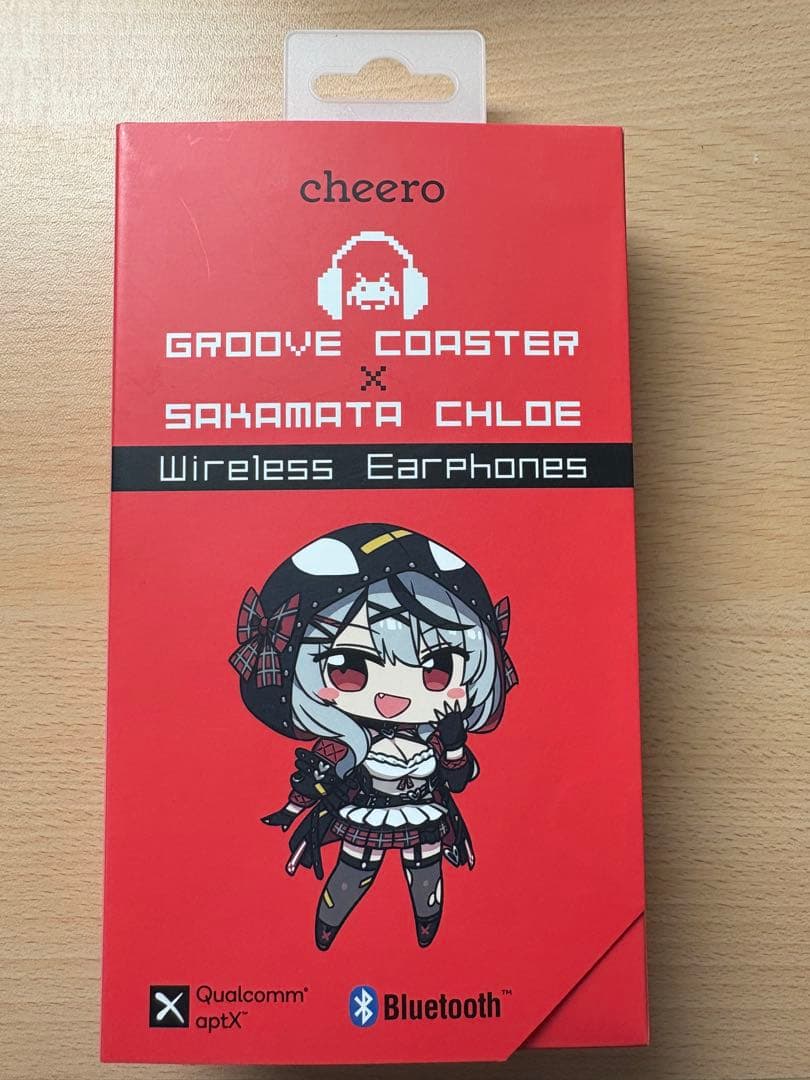 沙花叉クロヱ× GROOVE COASTER　ワイヤレスイヤホン