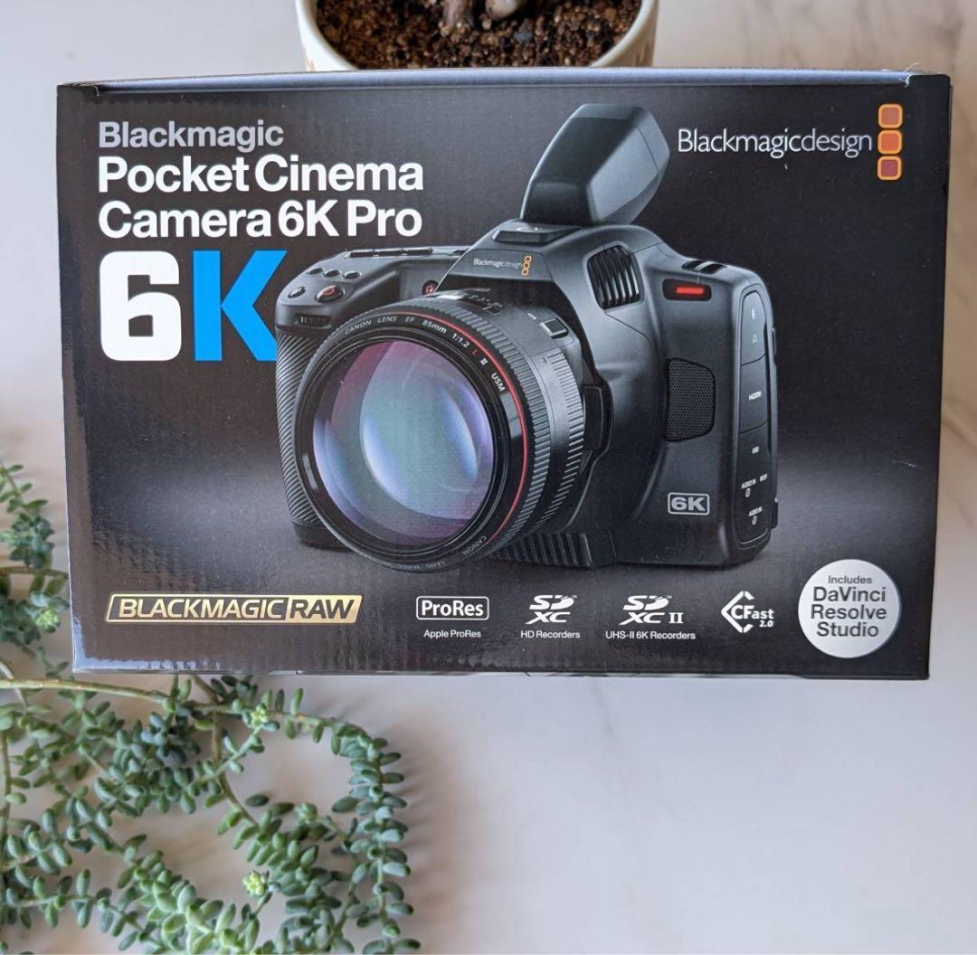 【美品】ブラックマジック Pocket Cinema 6K Pro EF