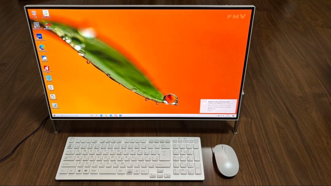 【美品】富士通デスクトップ一体型　テレビ機能　Blu-ray使用可