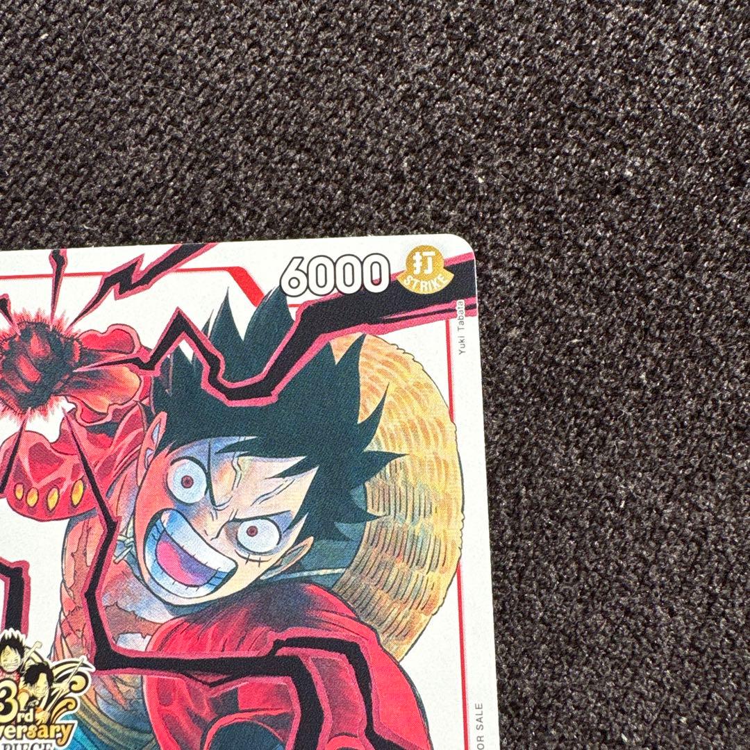 英語版　ルフィ 3rd Anniversary ワンピースカード