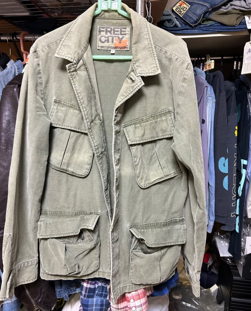 FREE CITY ミリタリージャケット