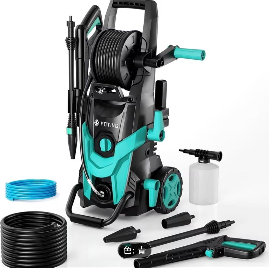 ★新品　ブルー　高圧洗浄機 14.5MPa 7m ケルヒャーの上級クラス★