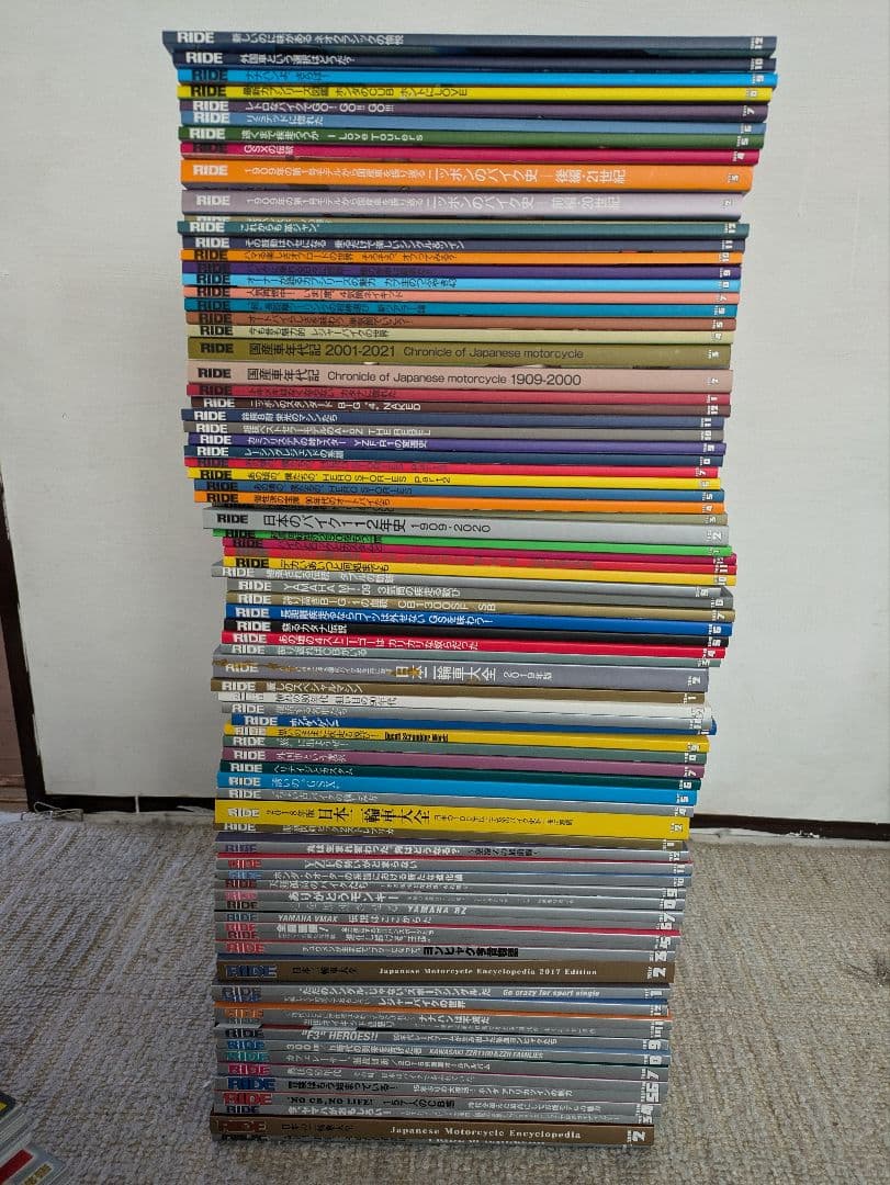 RIDEバイク雑誌81冊