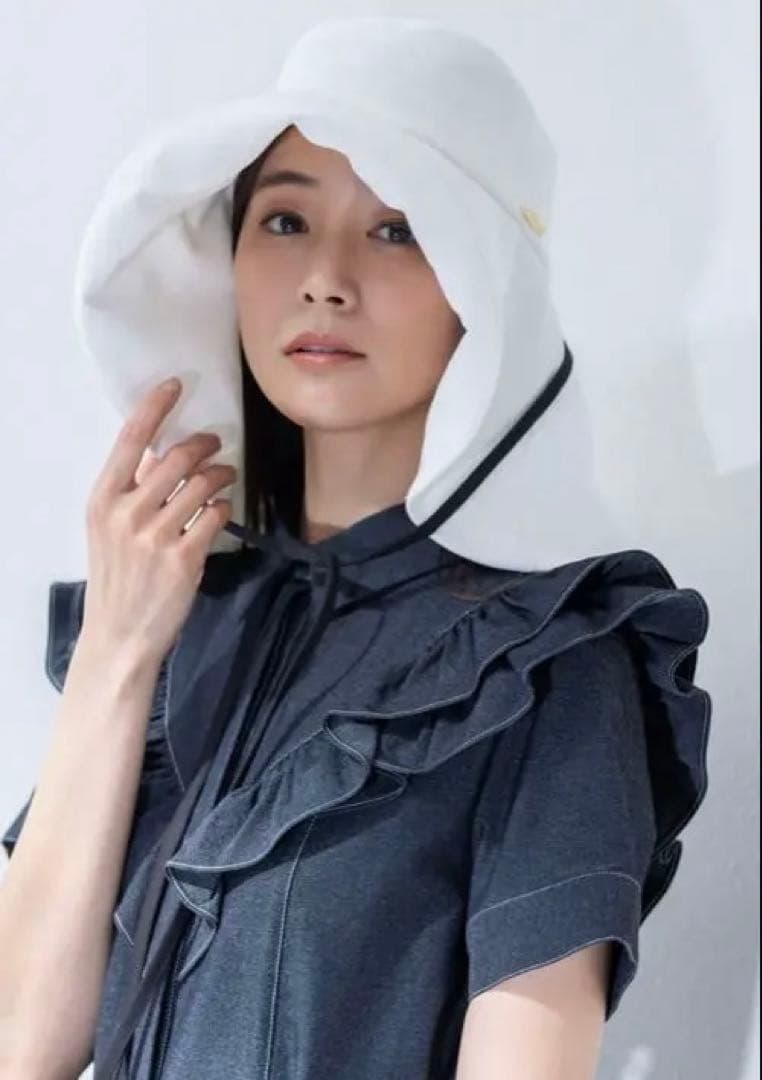 アメノチハレ　【UV protect】ワイドブリムサンハット
