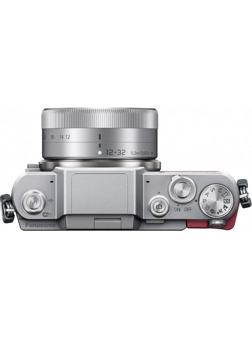 パナソニック ミラーレス一眼カメラ ダブルズームレンズ DMC-GF7W-S