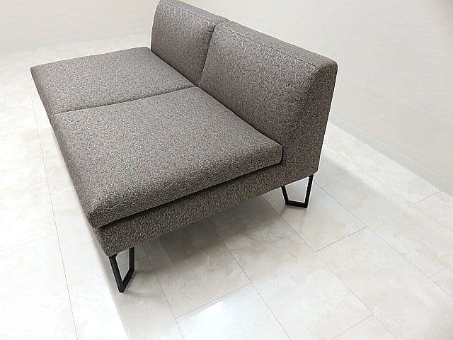 展示品 　フクラ「フィナンシェ」アームレス2人掛けソファ　2Pソファ　35万円