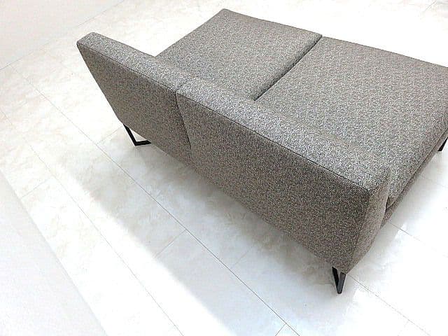 展示品 　フクラ「フィナンシェ」アームレス2人掛けソファ　2Pソファ　35万円