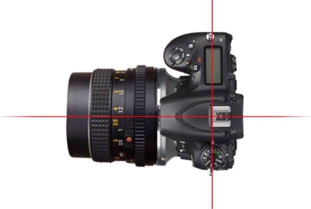 マミヤ Mamiya 645レンズ → ニコン Nikon Fマウントアダプター