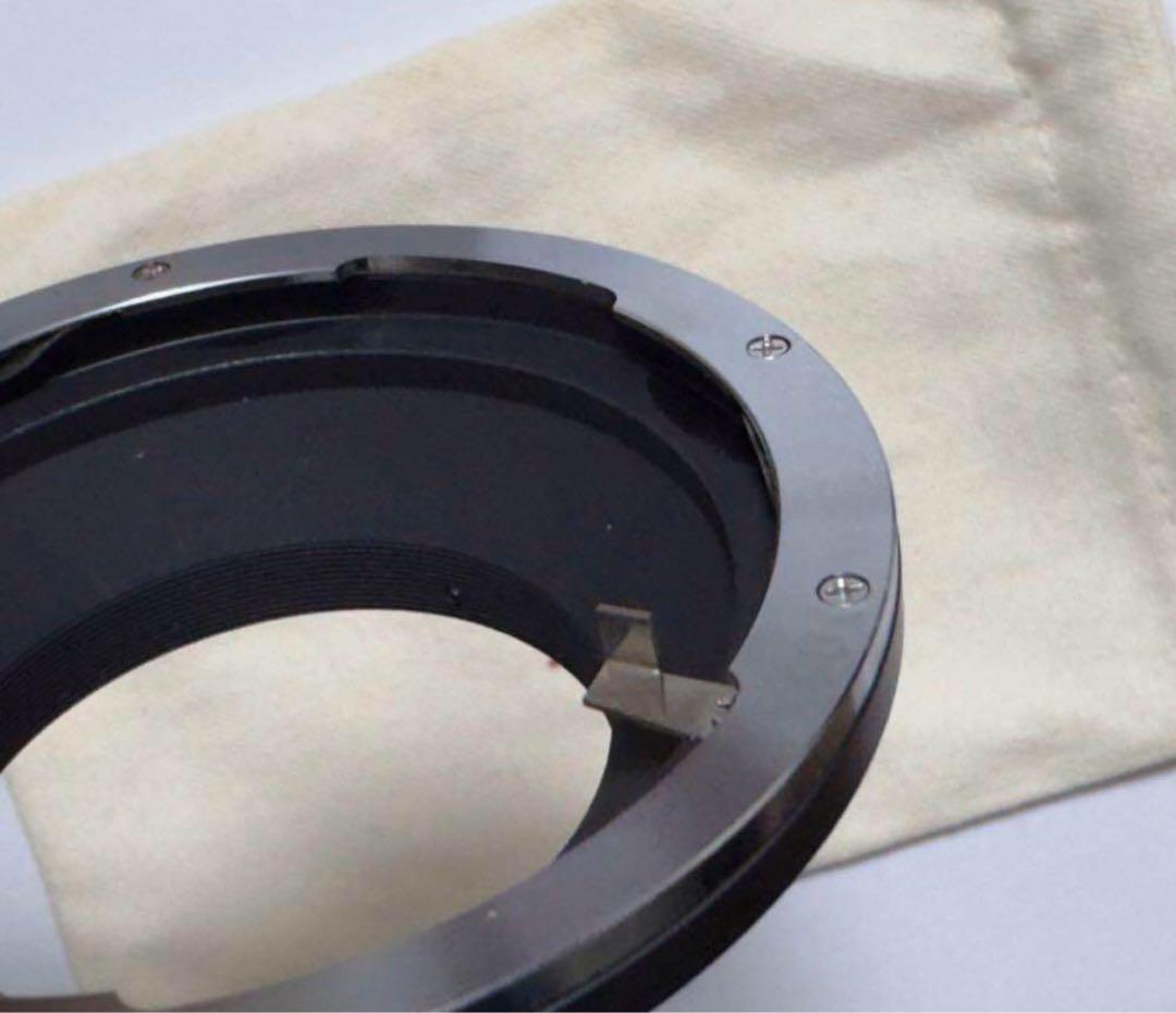 マミヤ Mamiya 645レンズ → ニコン Nikon Fマウントアダプター